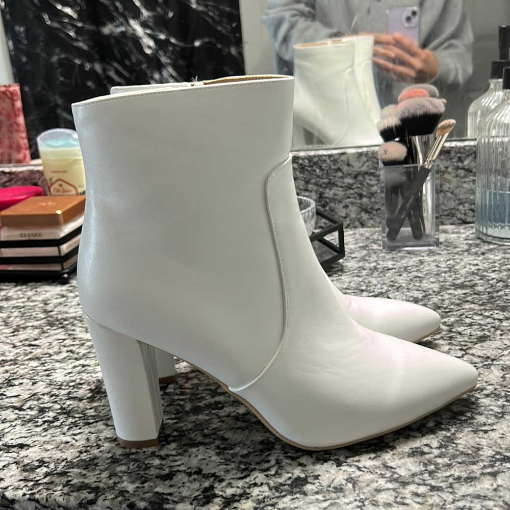 White boots